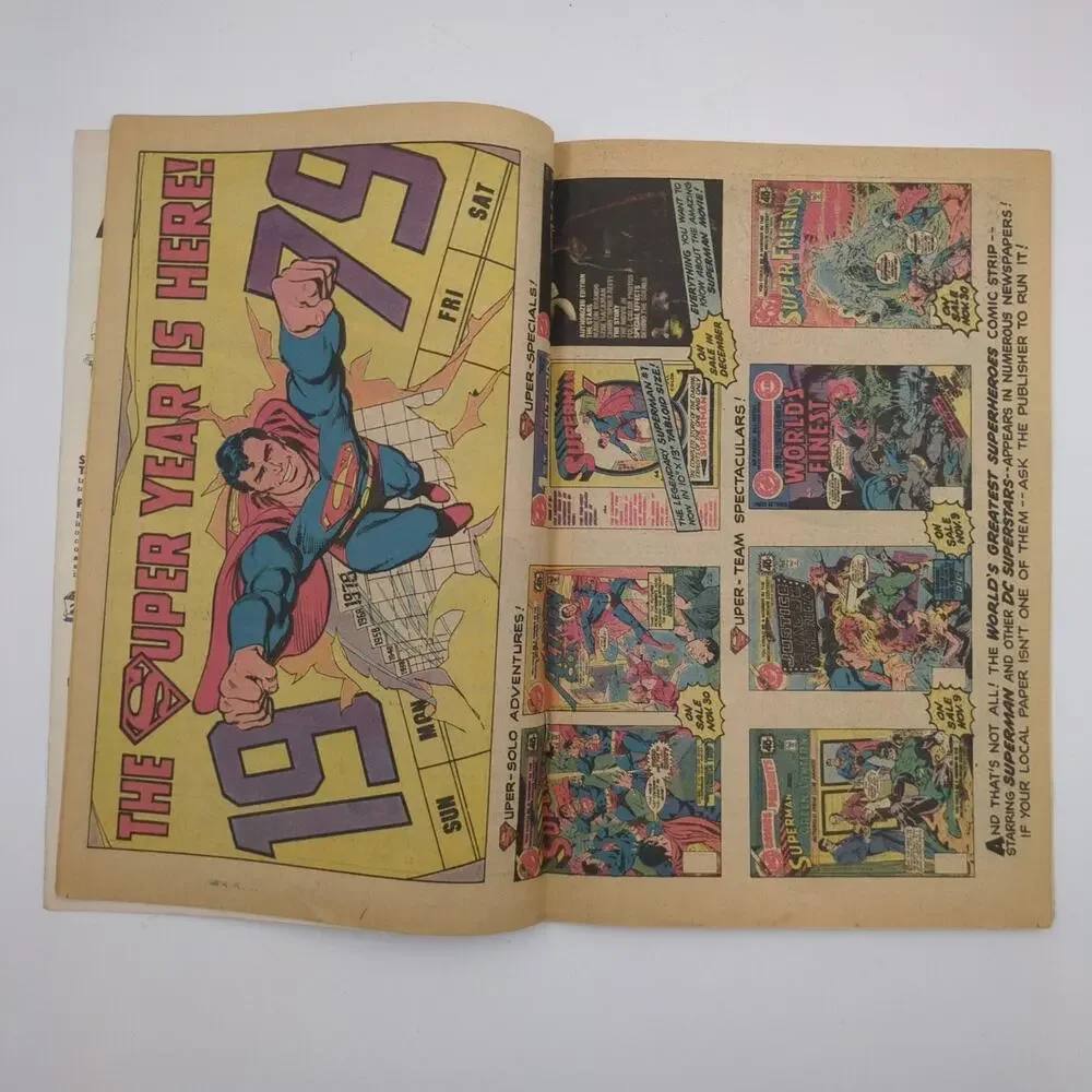 Superboy and the Legion of Super-Heroes #248 DC Comics 1978 Bronze Age VF FN